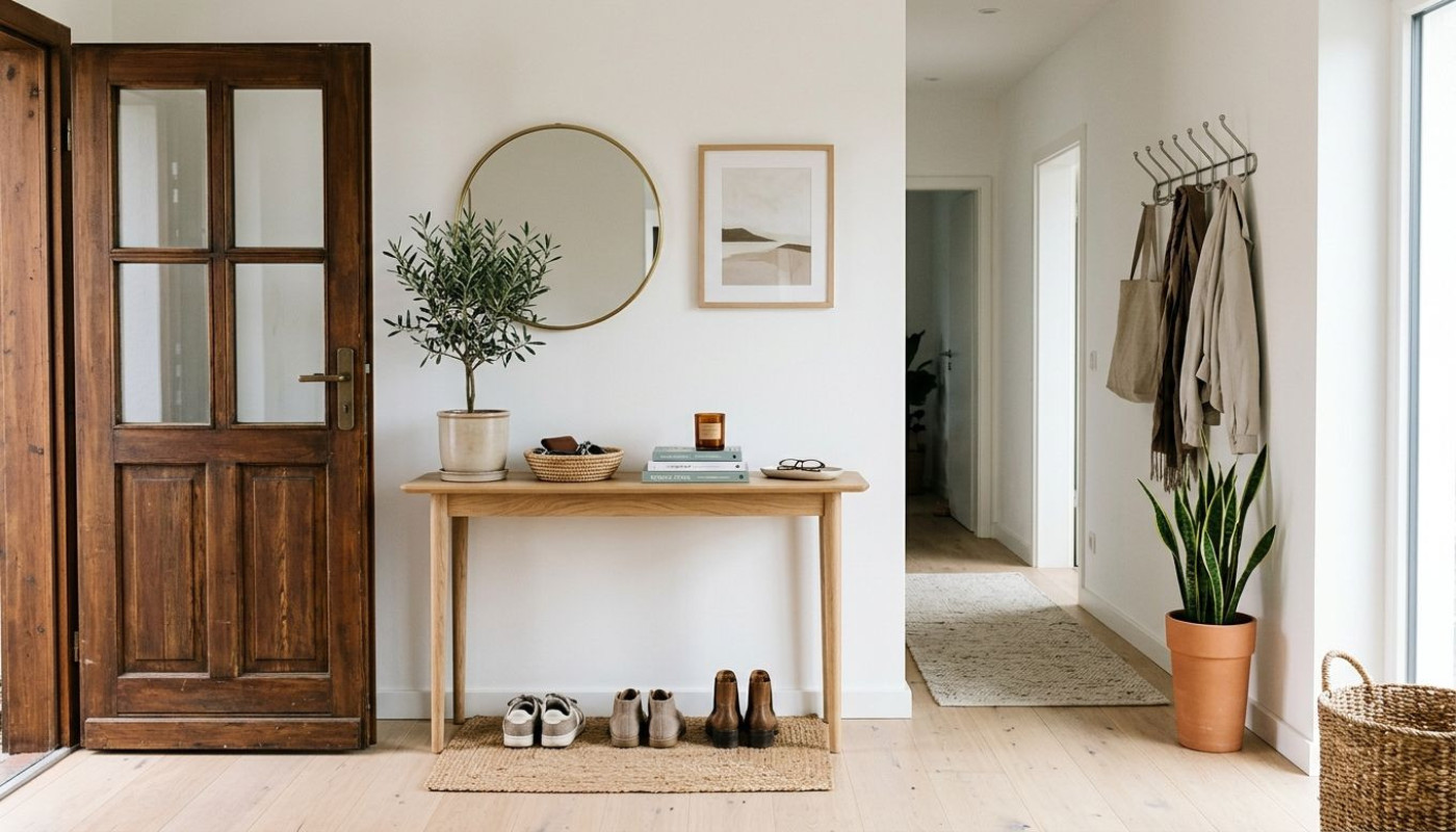 Eingangsbereich gestalten: einfache und inspirierende Ideen