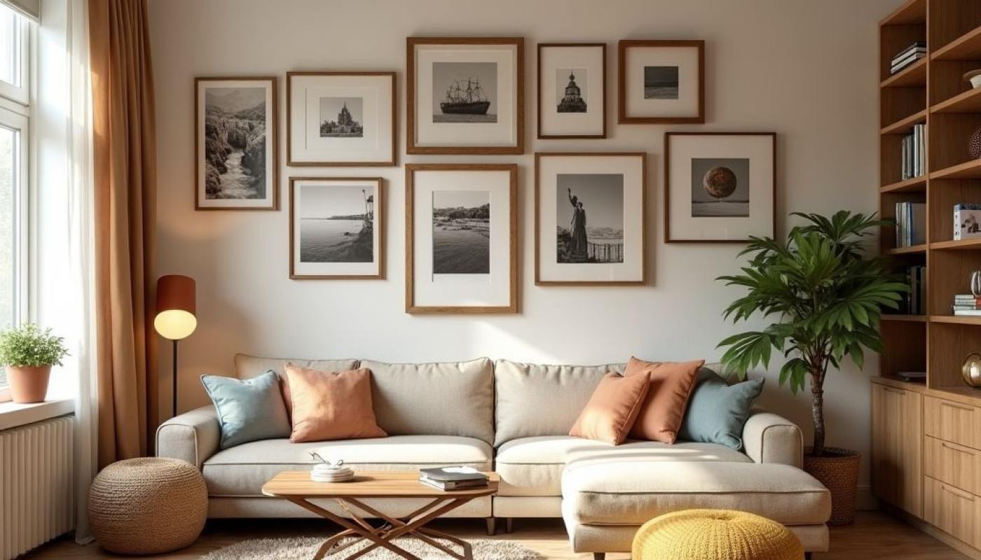 Wie man eine Wand stilvoll und persönlich gestaltet?